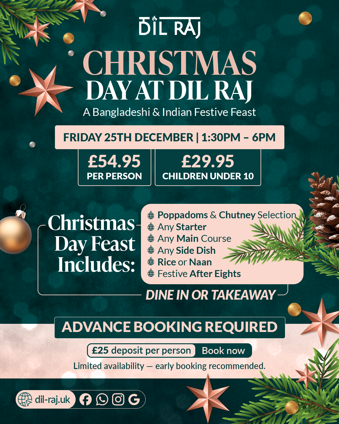 CHRISTMAS DAY AT DIL RAJ